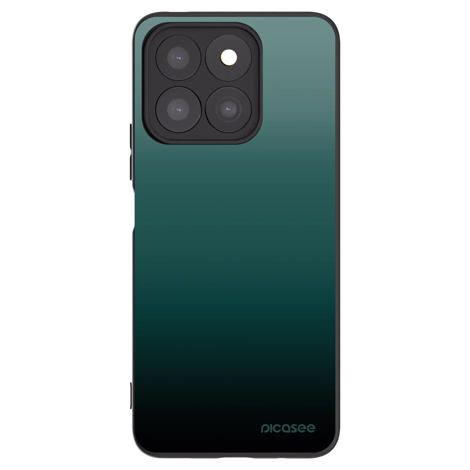 Picasee silikónový čierny obal pre Honor X8c - Verdant Fade