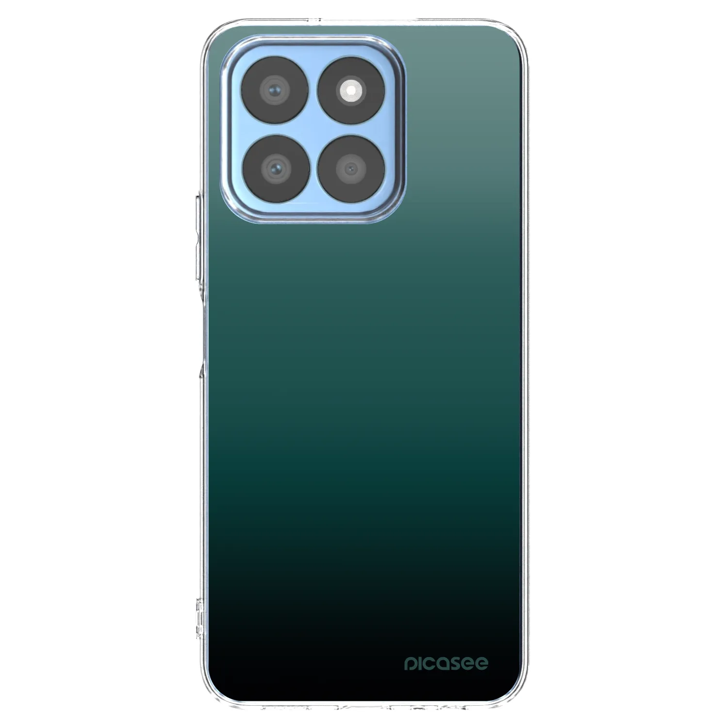 Picasee silikónový prehľadný obal pre Honor X8c - Verdant Fade