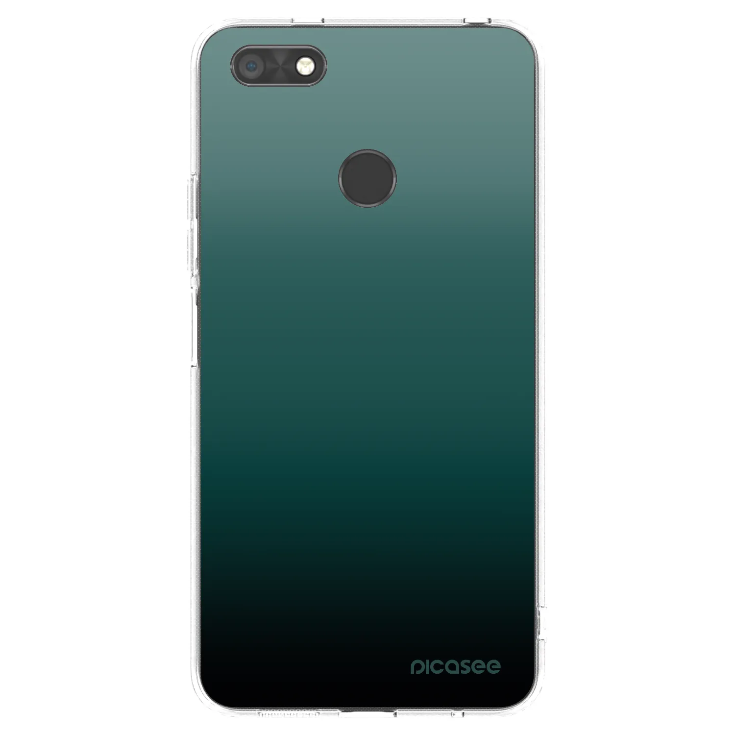 Picasee silikónový prehľadný obal pre Huawei P9 Lite Mini - Verdant Fade