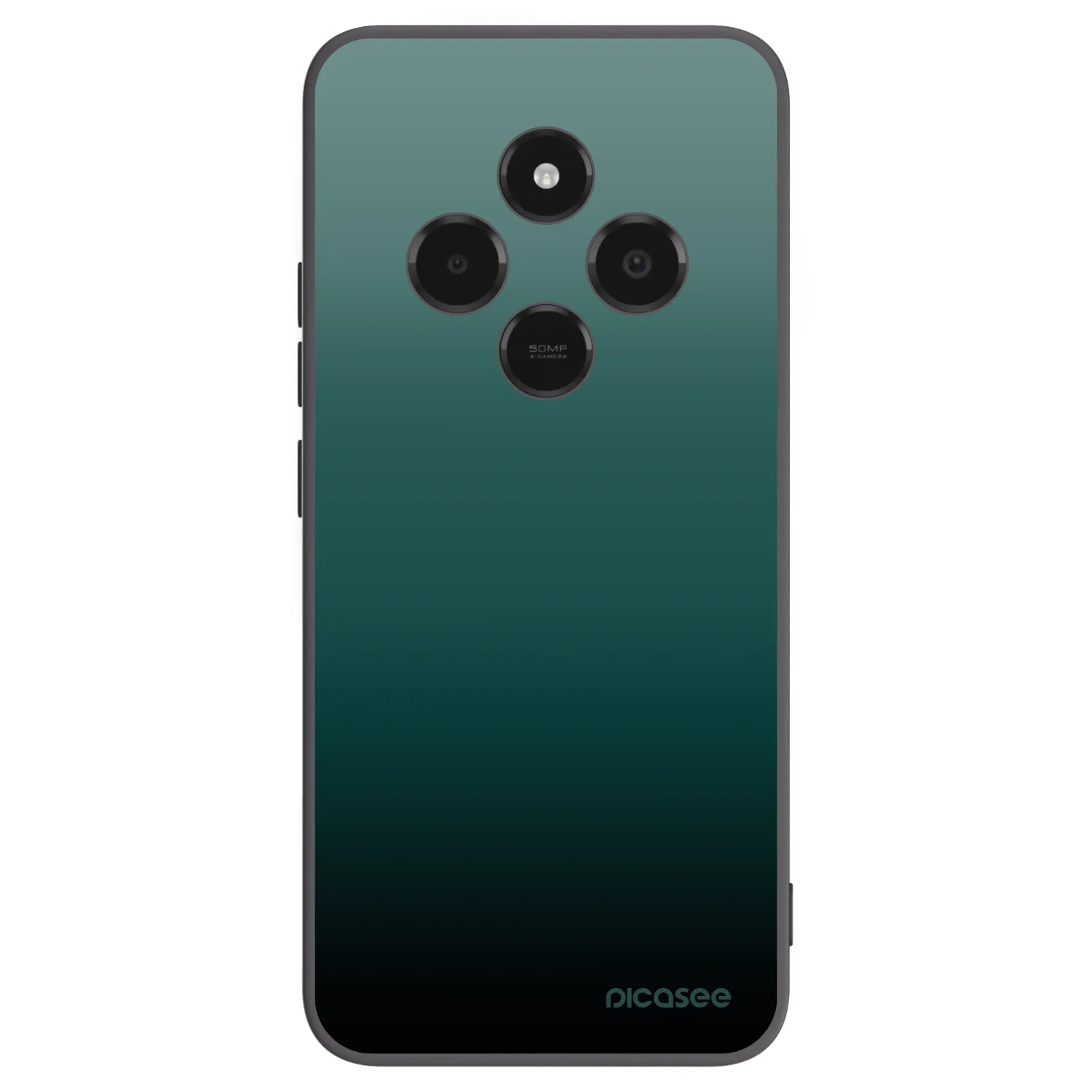 Picasee silikónový čierny obal pre Xiaomi Poco C75 - Verdant Fade