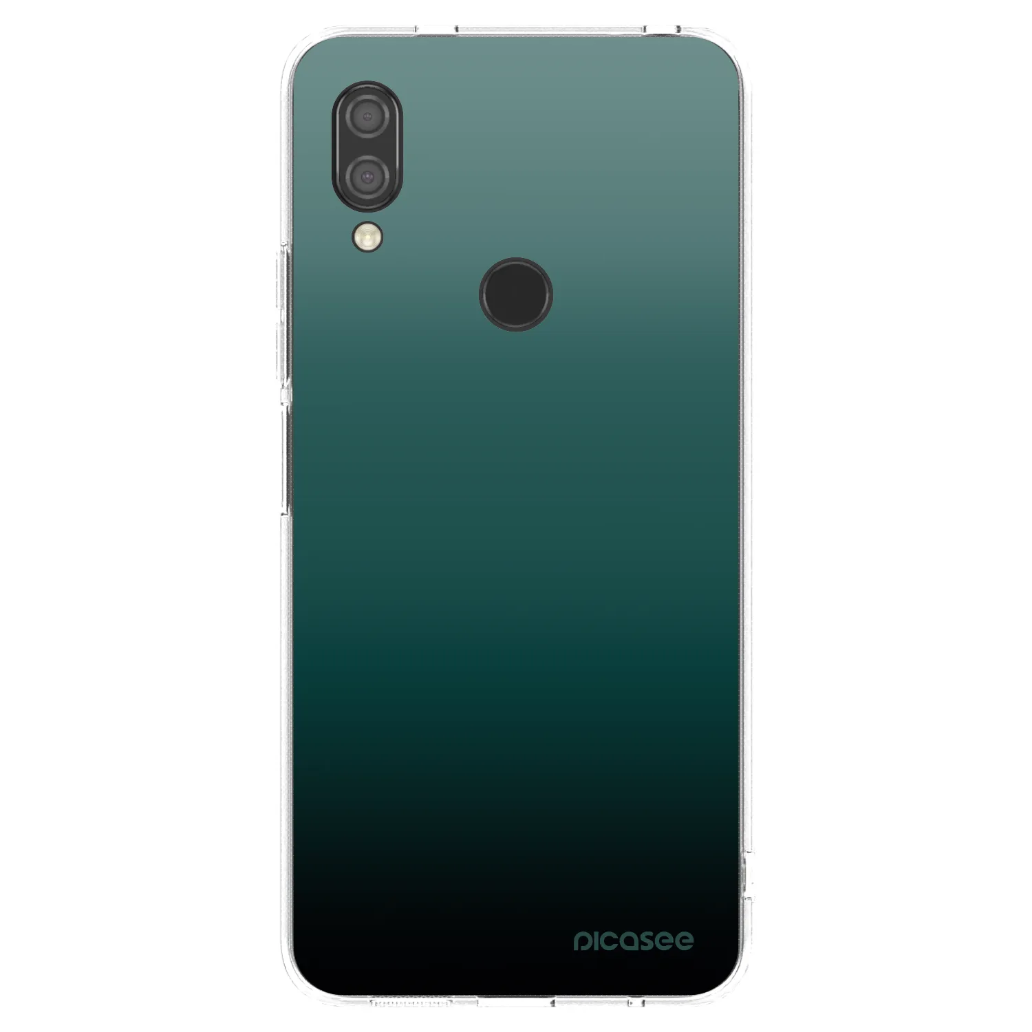 Picasee silikónový prehľadný obal pre Xiaomi Redmi 7 - Verdant Fade