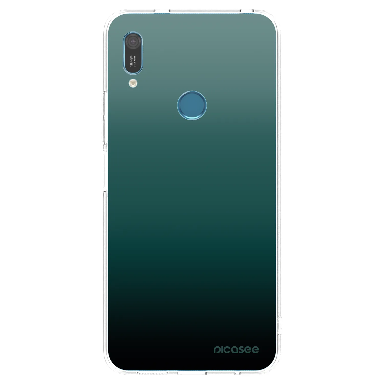 Picasee silikónový prehľadný obal pre Huawei Y6 2019 - Verdant Fade