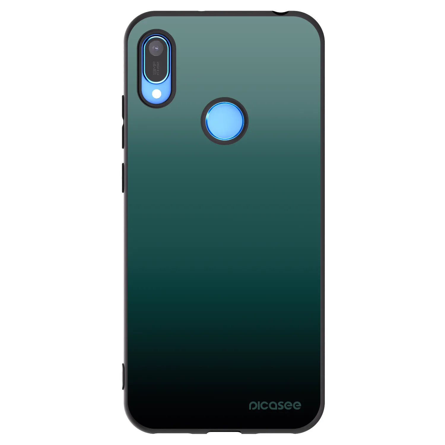 Picasee silikónový čierny obal pre Huawei Y6 2019 - Verdant Fade