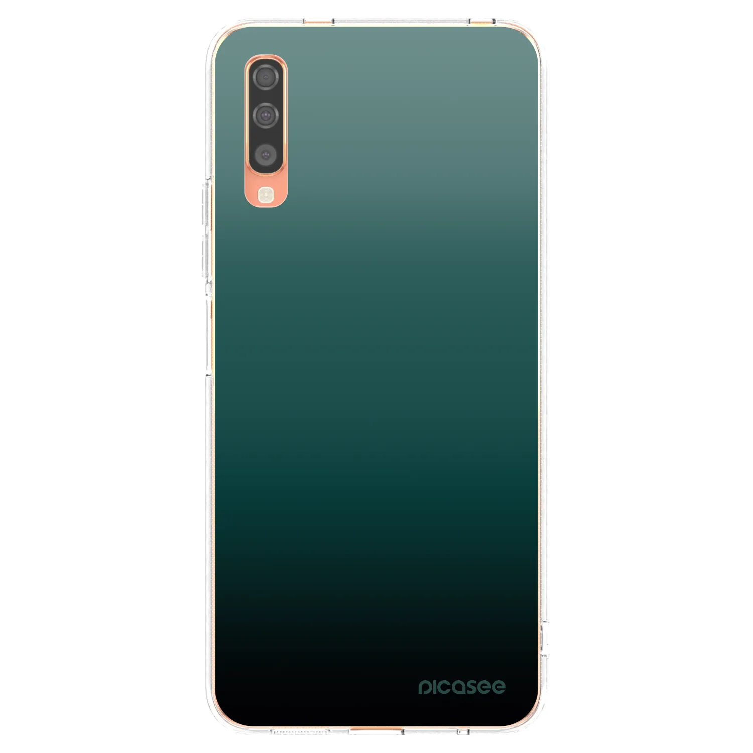 Picasee silikónový prehľadný obal pre Samsung Galaxy A70 A705F - Verdant Fade