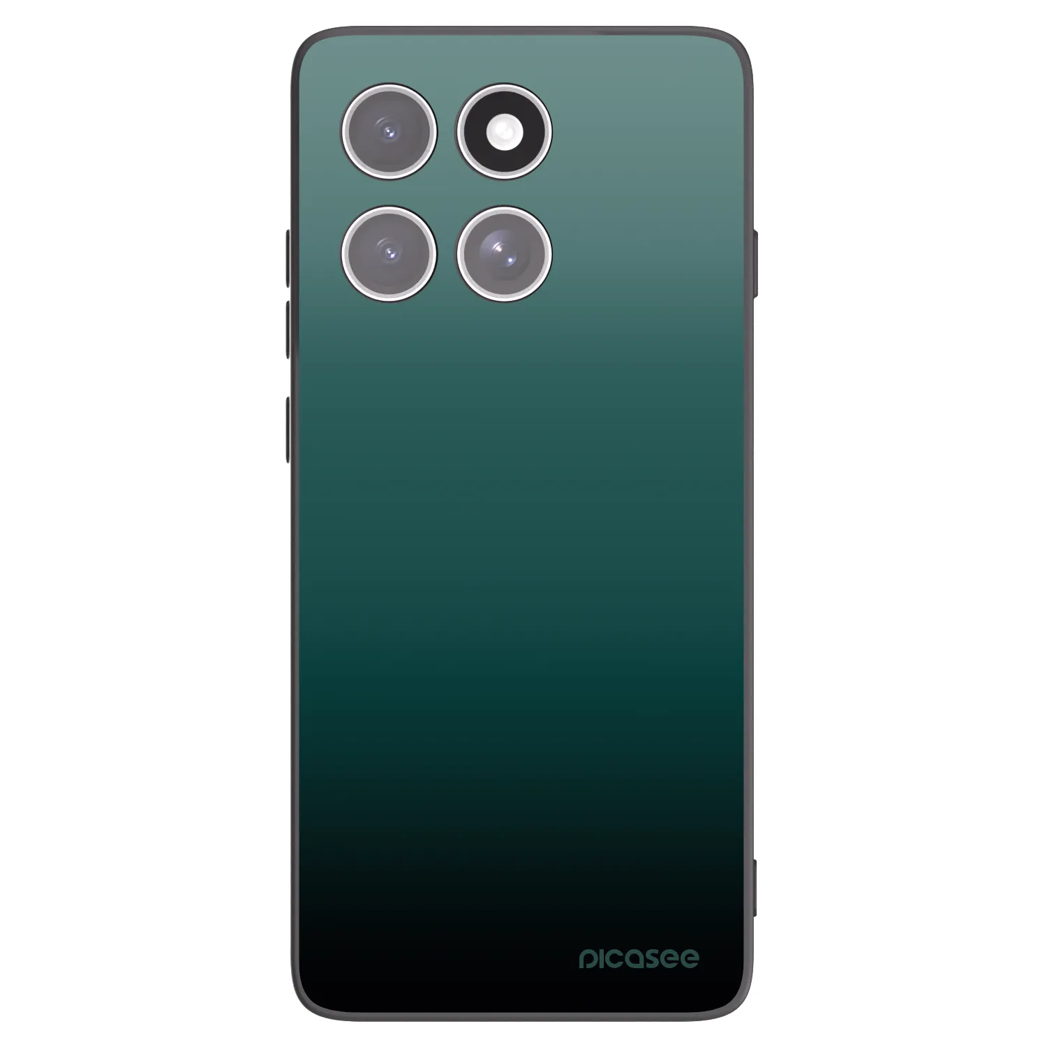 Picasee silikónový čierny obal pre Motorola Edge 60 Pro - Verdant Fade