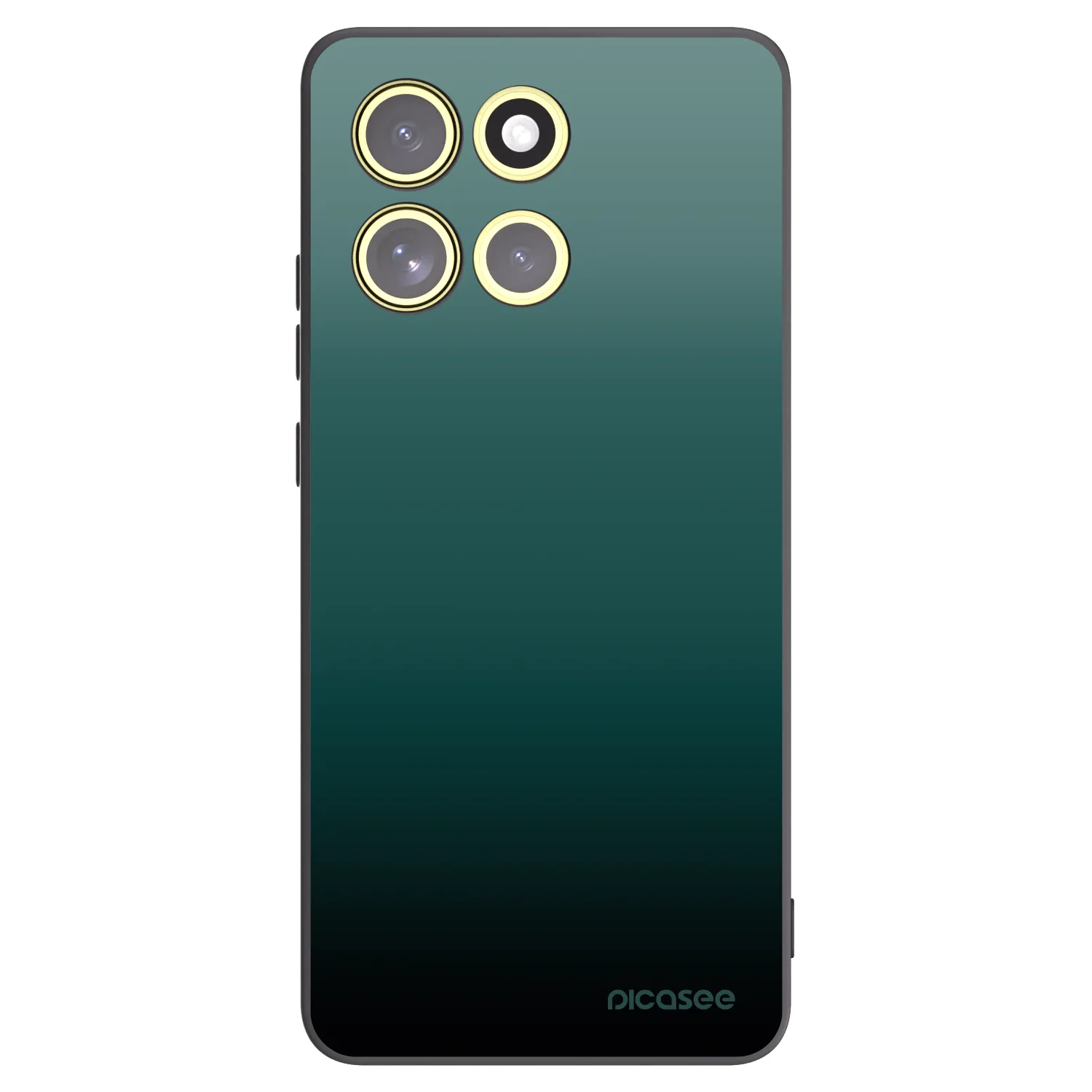 Picasee silikónový čierny obal pre Motorola Moto G86 5G - Verdant Fade