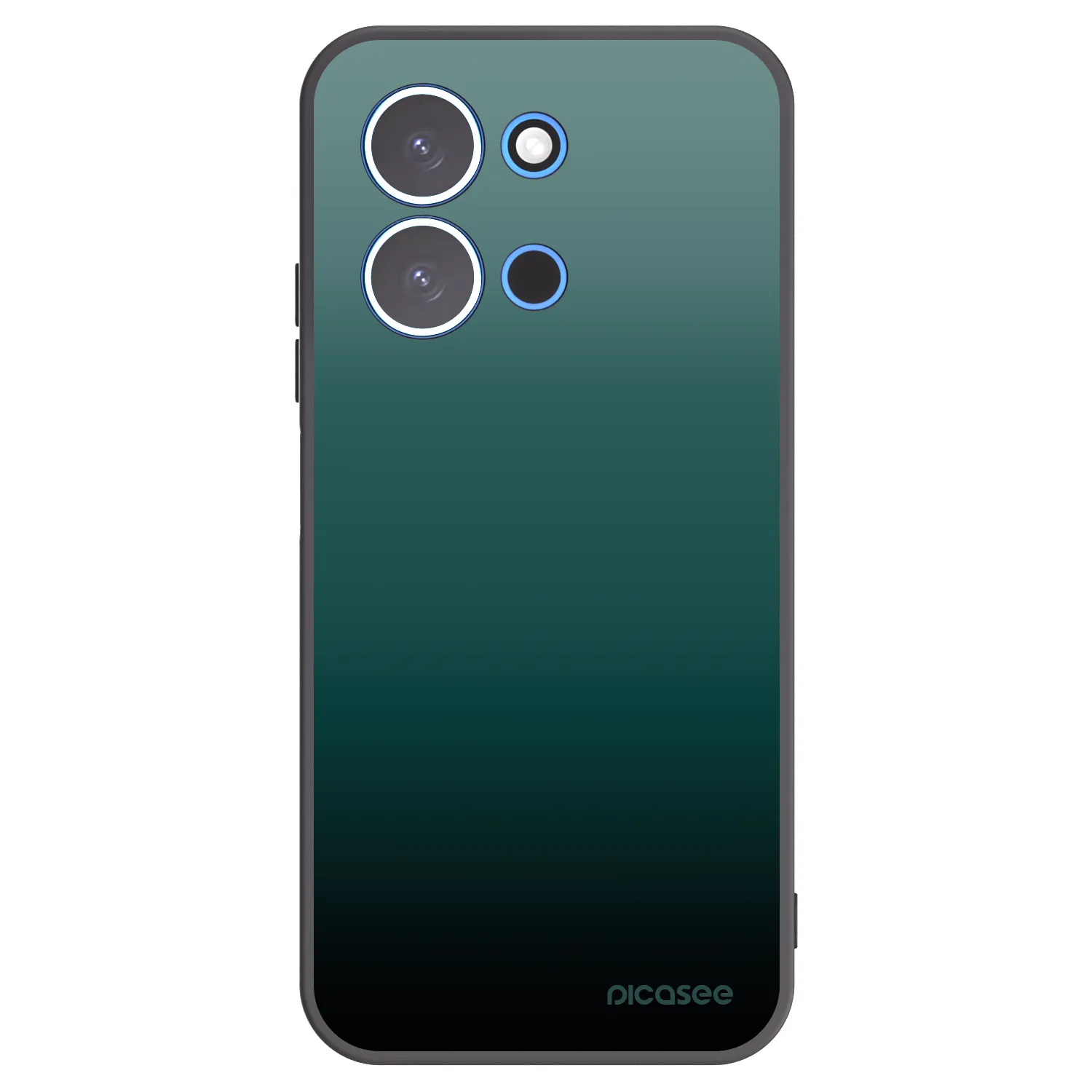 Picasee silikónový čierny obal pre Xiaomi Redmi 15C 4G - Verdant Fade