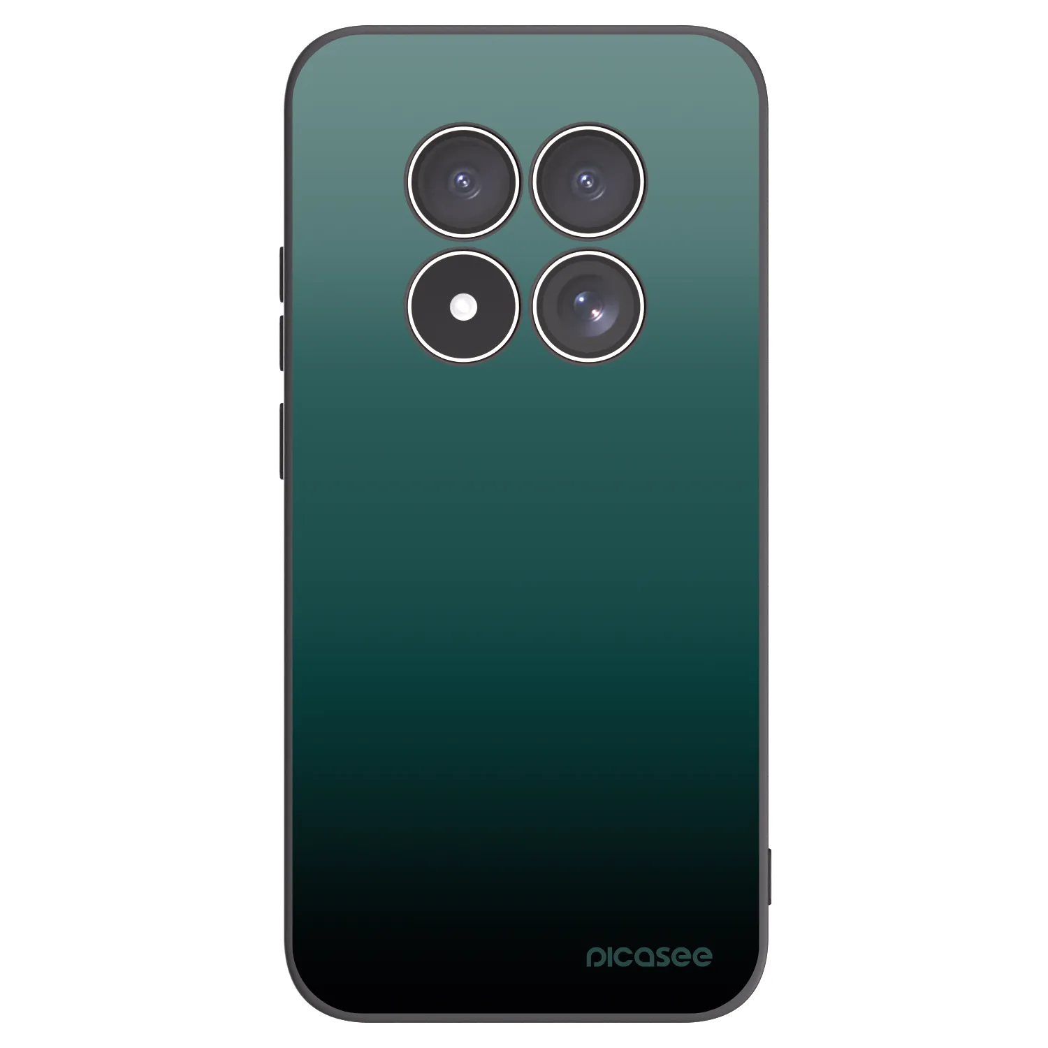 Picasee silikónový čierny obal pre Xiaomi Redmi Note 15 Pro 4G - Verdant Fade