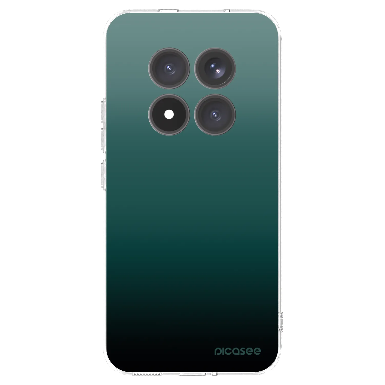 Silikónový prehľadný obal pre Xiaomi Redmi Note 15 Pro+ - Verdant Fade