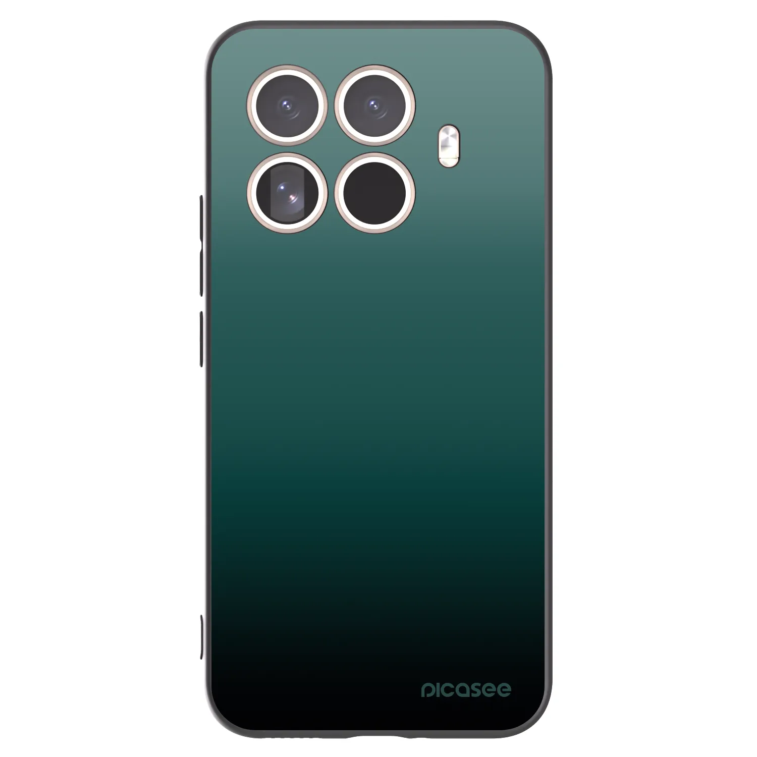 Picasee silikónový čierny obal pre Xiaomi 15T Pro - Verdant Fade