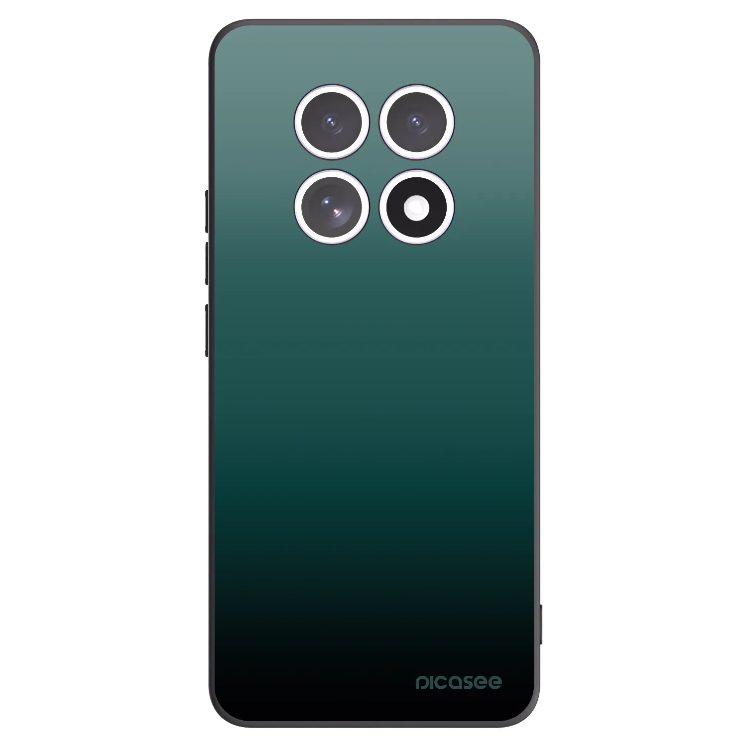Picasee silikónový čierny obal pre Xiaomi Redmi Note 15 - Verdant Fade