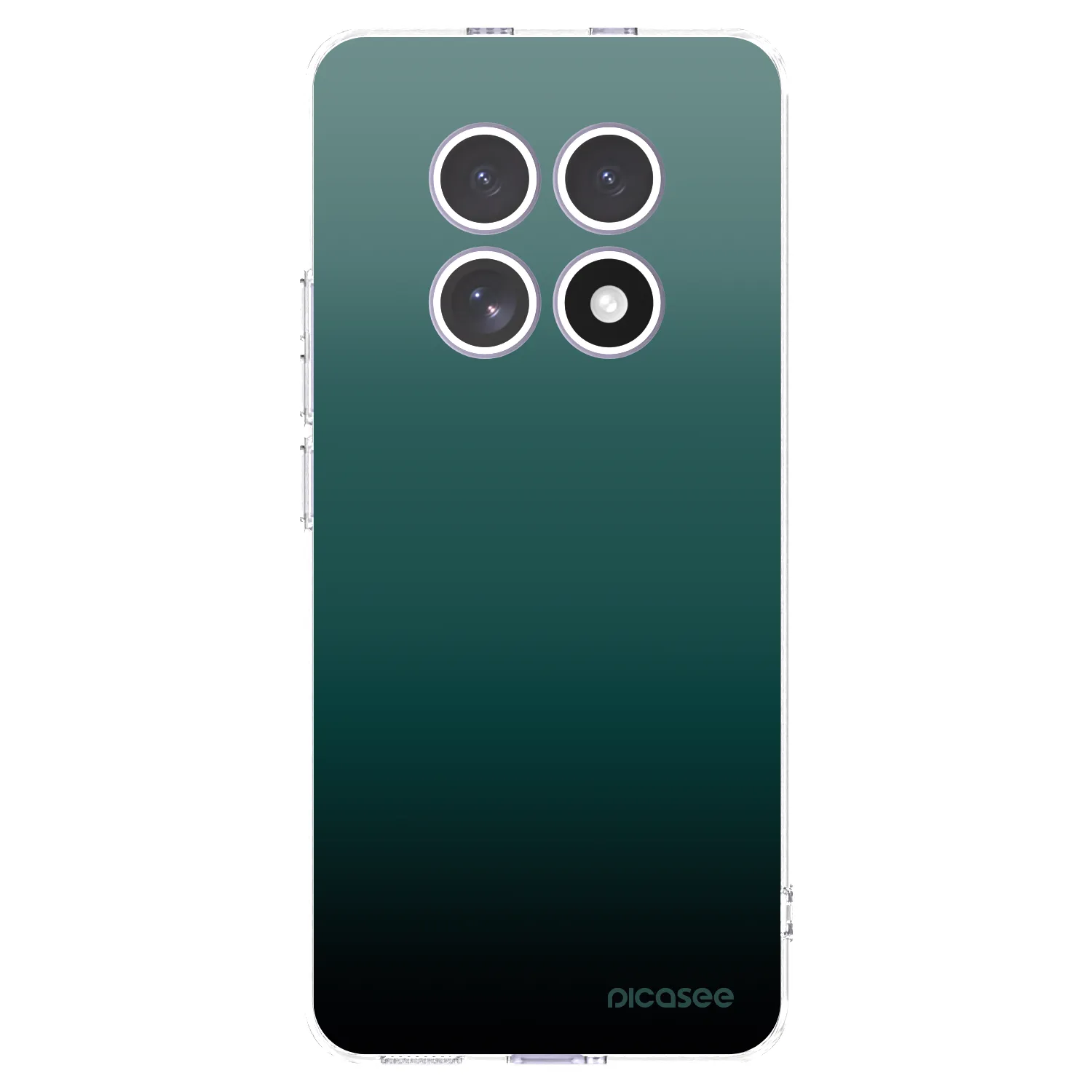 Picasee silikónový prehľadný obal pre Xiaomi Redmi Note 15 - Verdant Fade