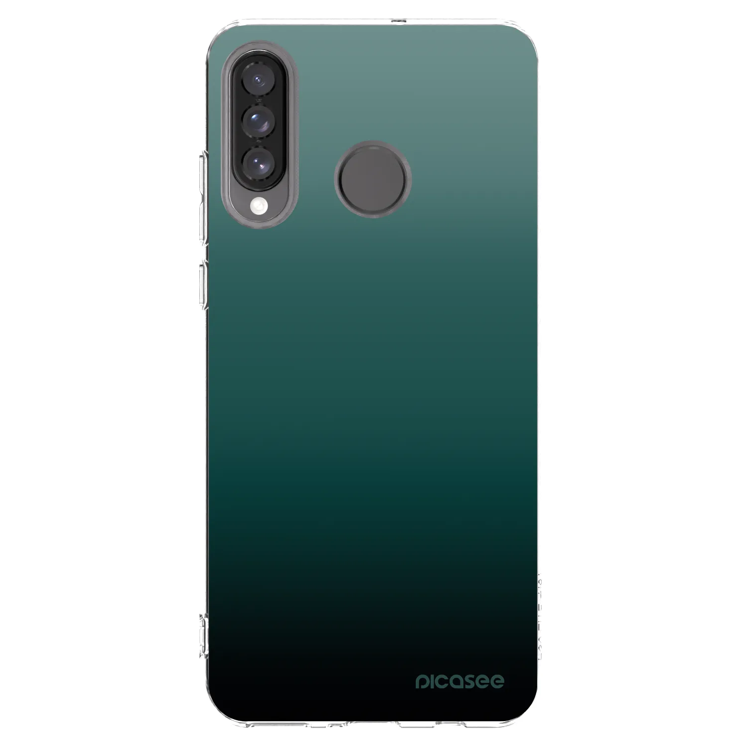 Picasee silikónový prehľadný obal pre Huawei P30 Lite - Verdant Fade