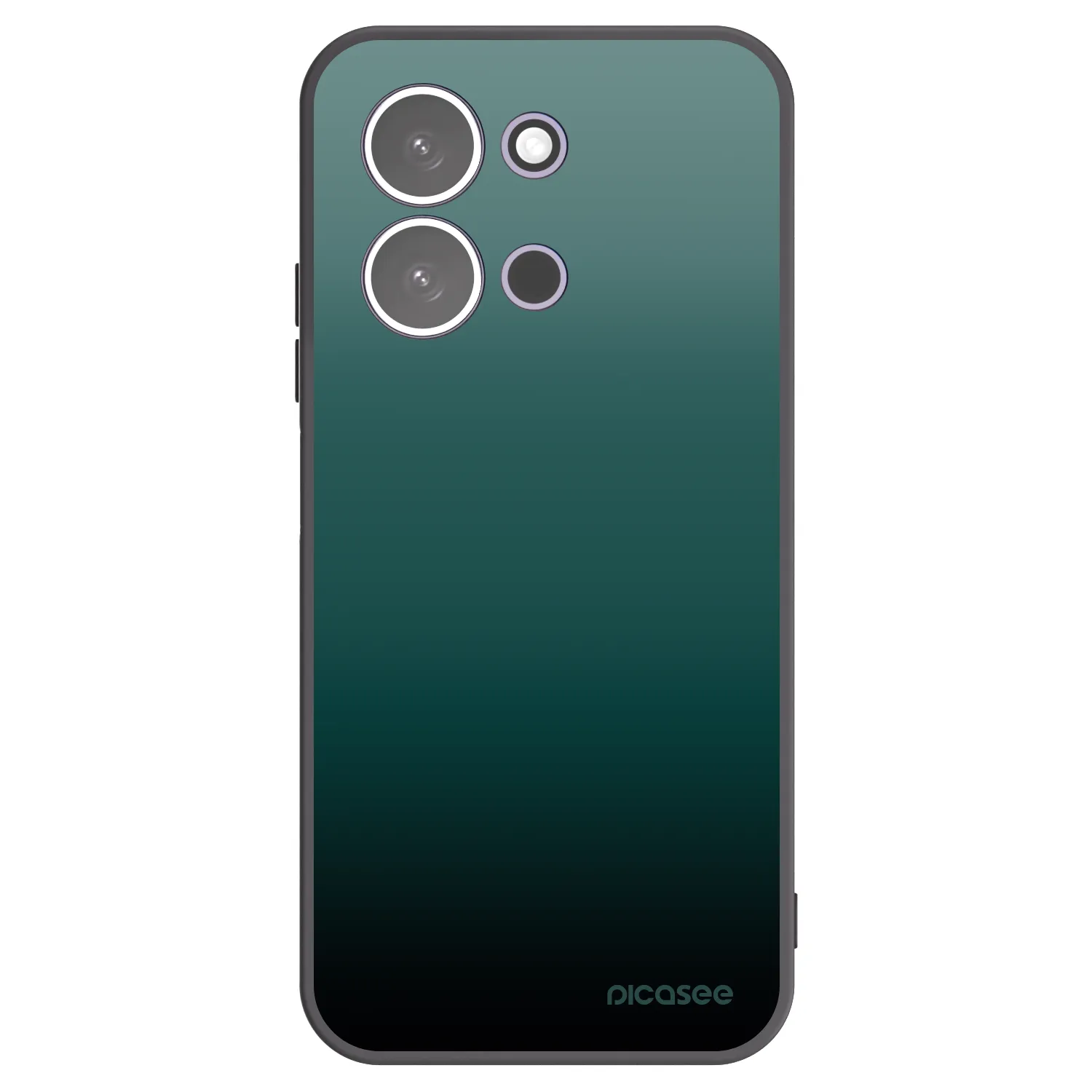 Picasee silikónový čierny obal pre Xiaomi Redmi 15C 5G - Verdant Fade
