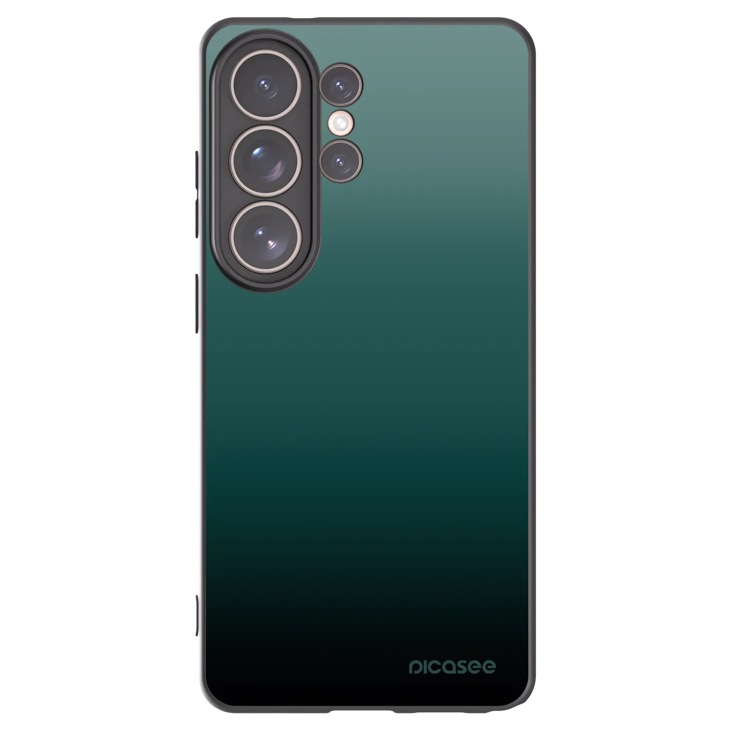 Picasee silikónový čierny obal pre Samsung Galaxy S26 Ultra - Verdant Fade