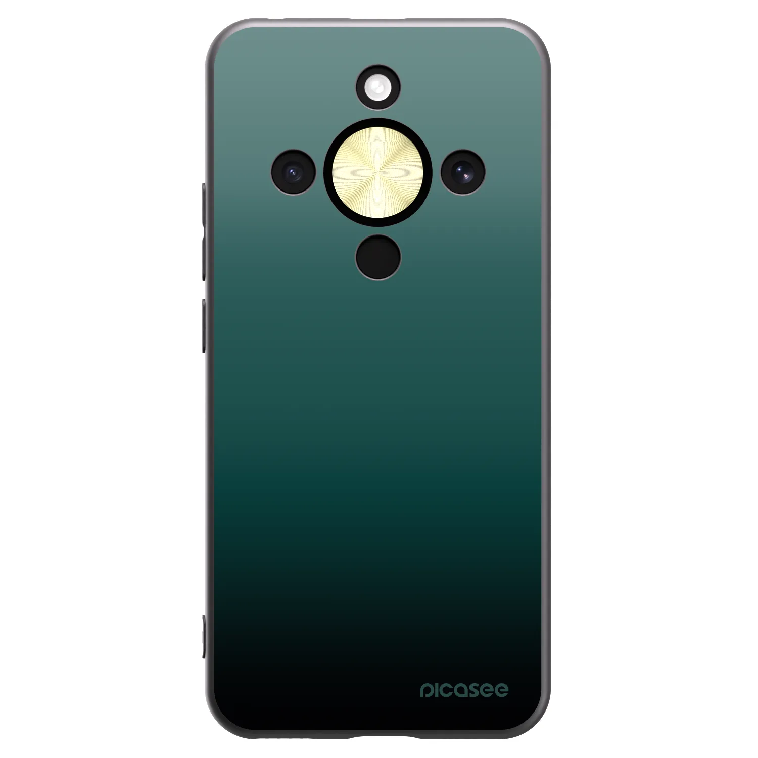 Picasee silikónový čierny obal pre Honor Magic8 Lite 5G - Verdant Fade