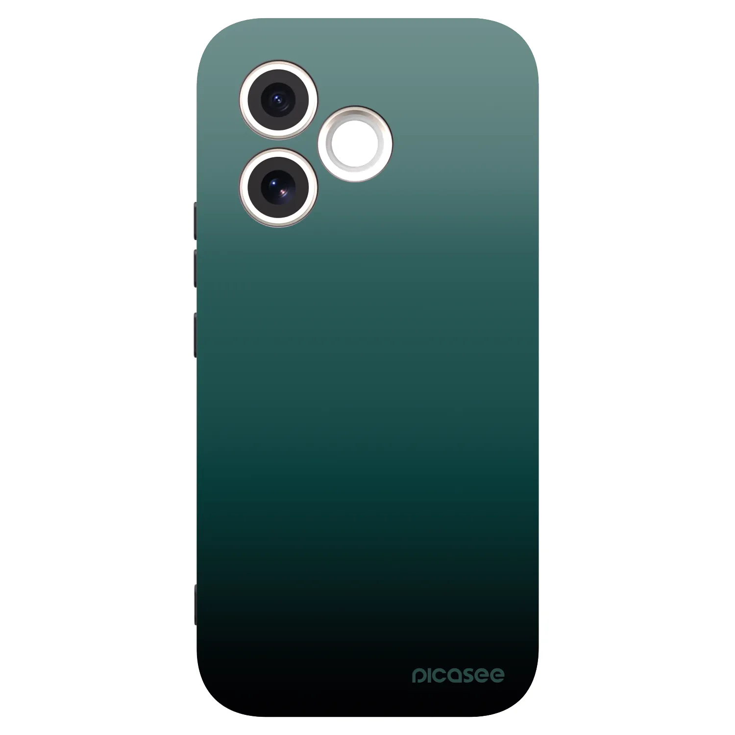 Picasee silikónový čierny obal pre Honor 600 Lite - Verdant Fade