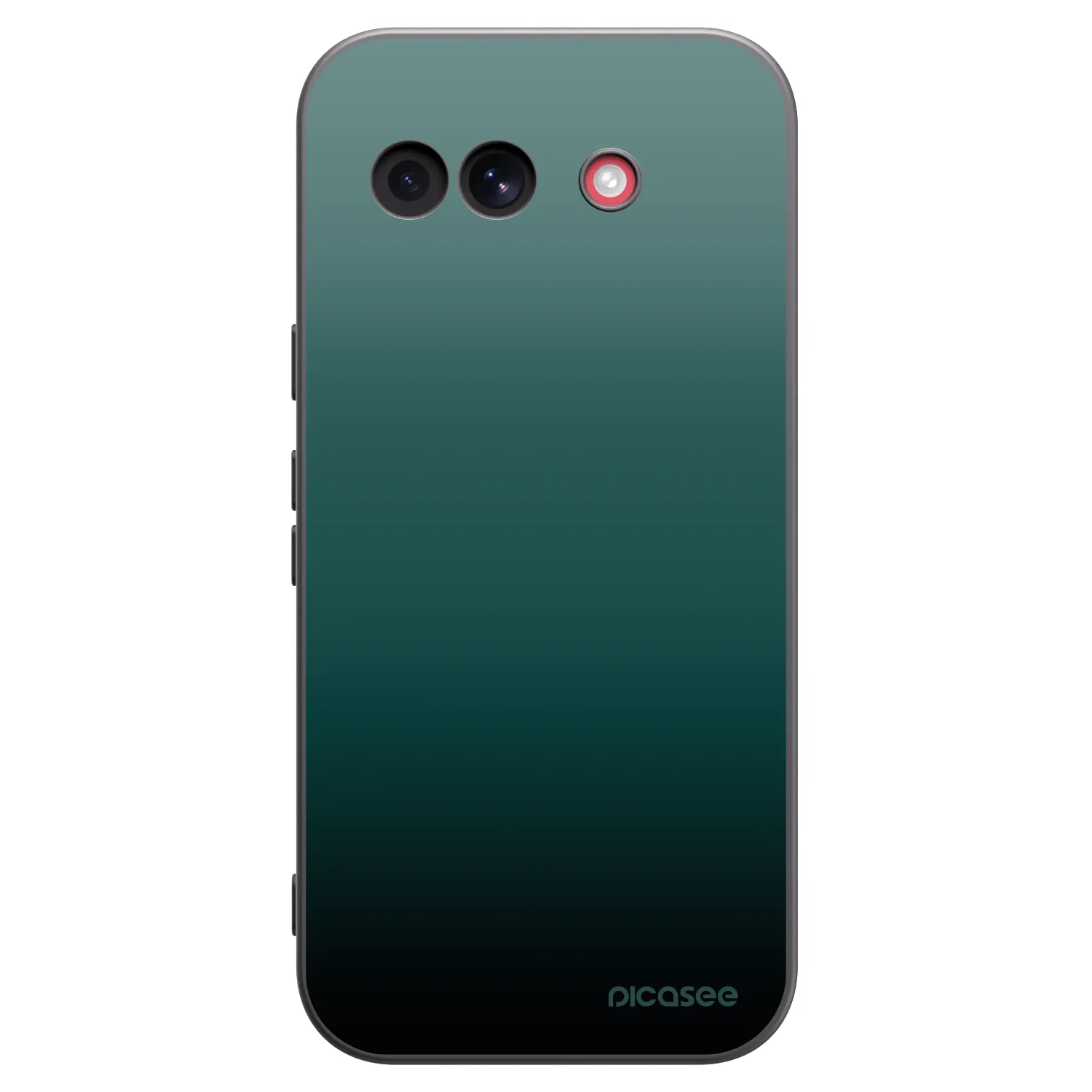 Picasee silikónový čierny obal pre Google Pixel 10a - Verdant Fade