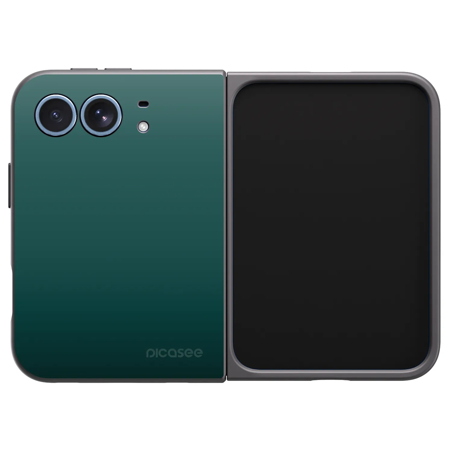 Picasee silikónový čierny obal pre Apple iPhone Ultra - Verdant Fade