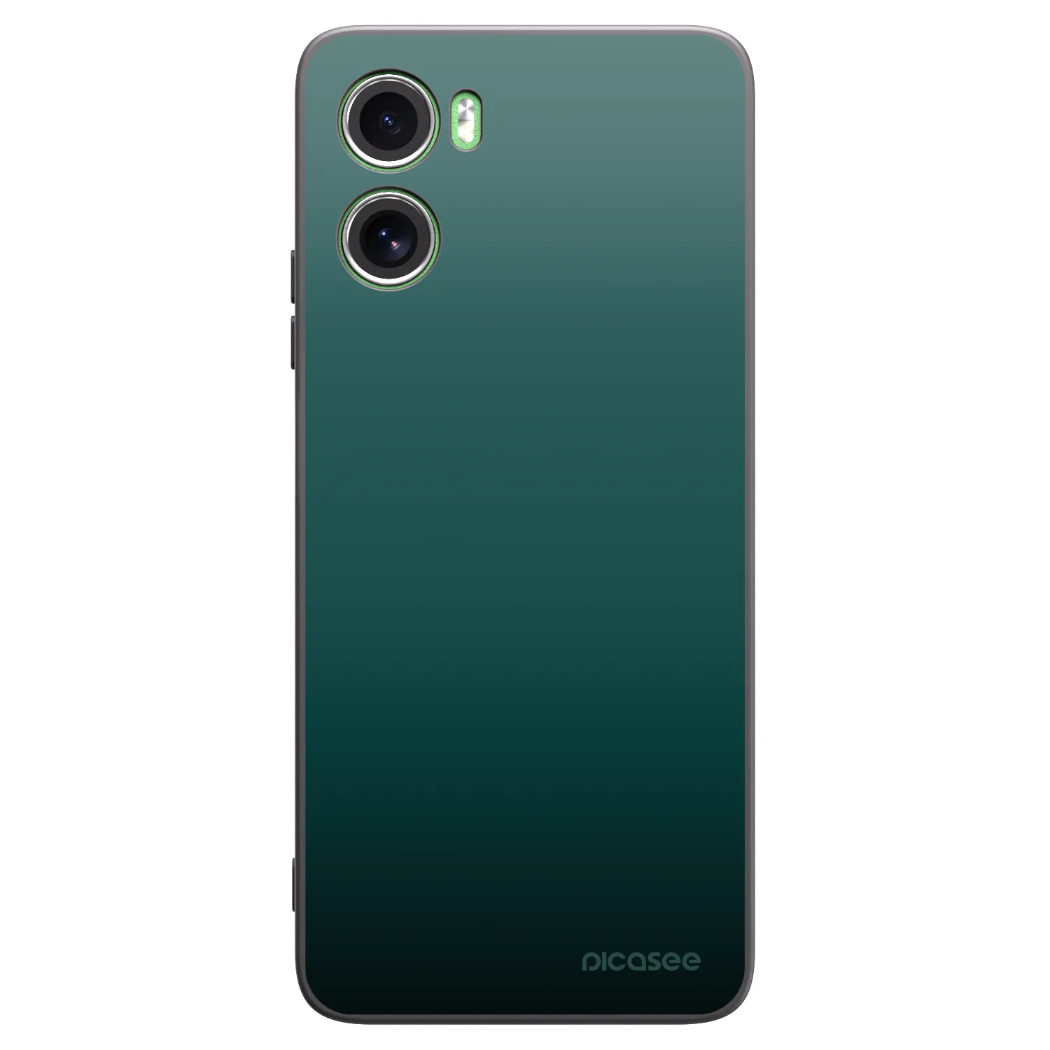 Picasee silikónový čierny obal pre Motorola Moto G06 - Verdant Fade