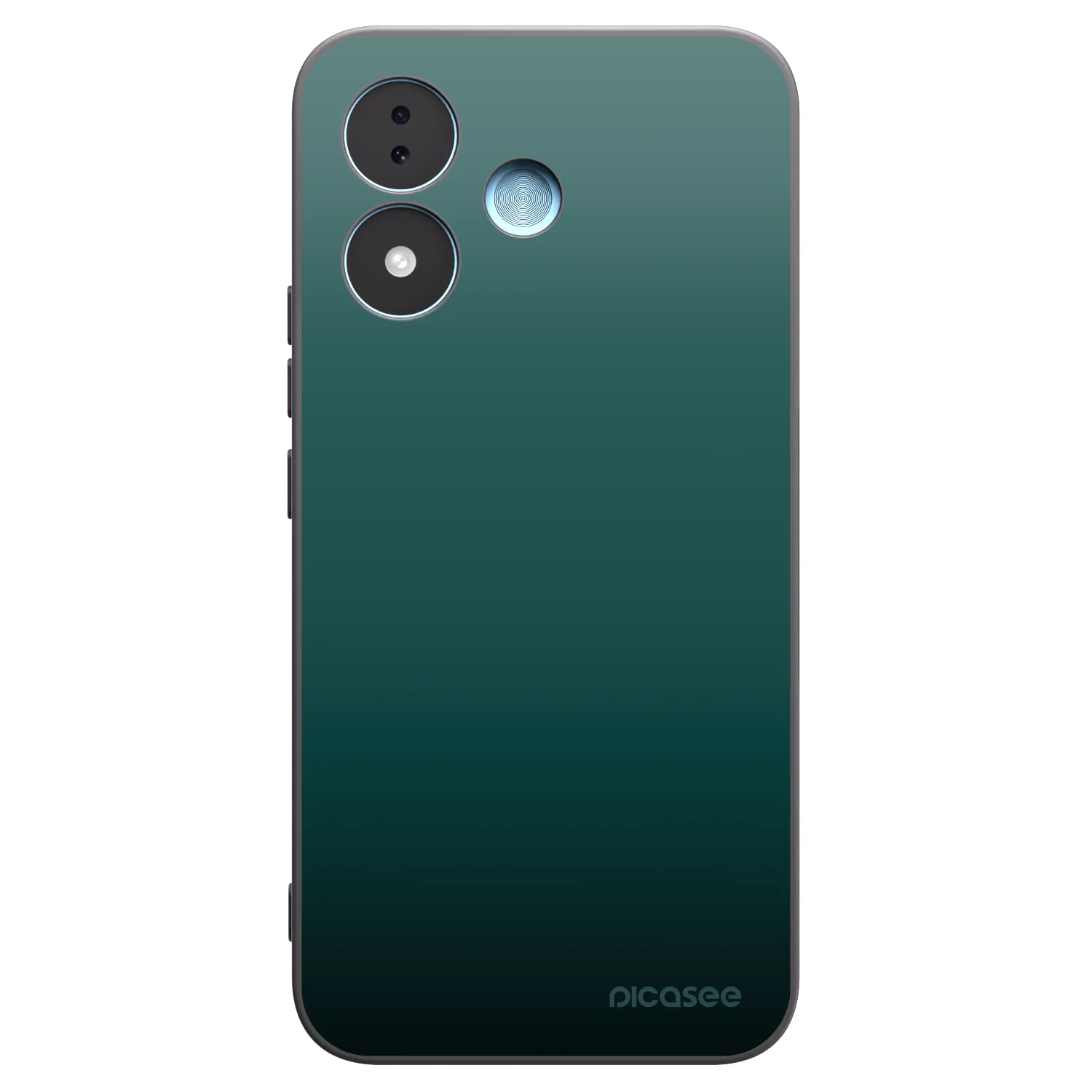 Picasee silikónový čierny obal pre Xiaomi Redmi Note 17 5G - Verdant Fade