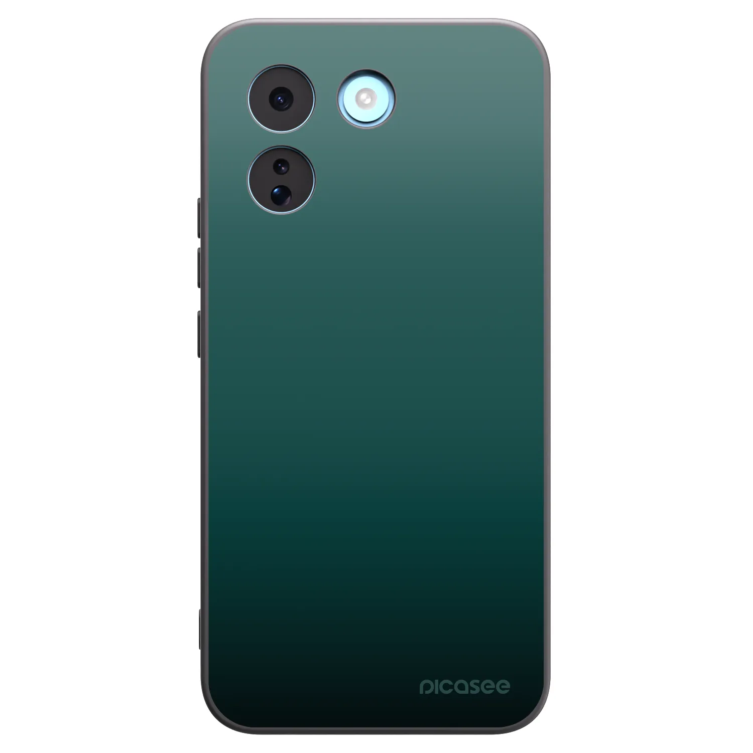 Picasee silikónový čierny obal pre Xiaomi Redmi Note 17 Pro MAX 5G - Verdant Fade
