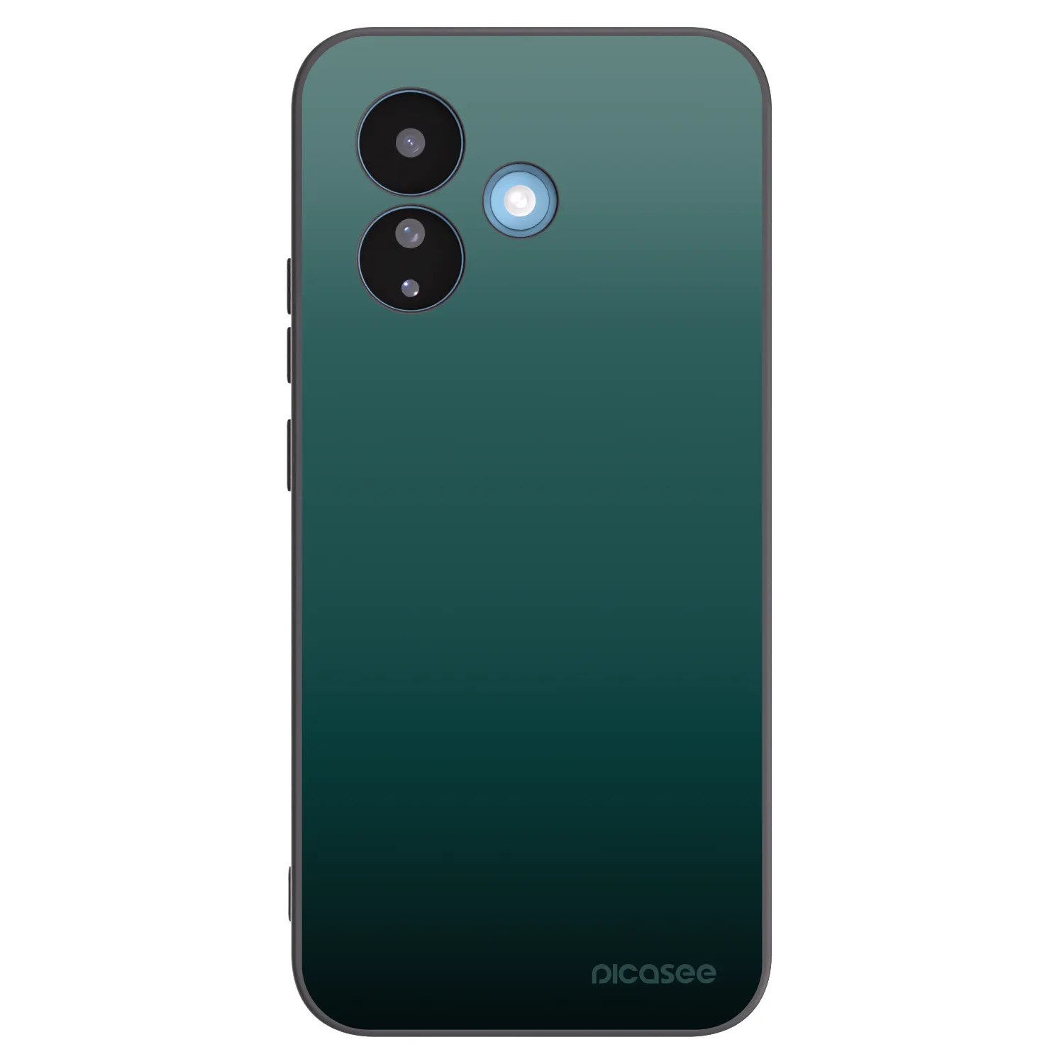 Picasee silikónový čierny obal pre Xiaomi Redmi Note 17 Pro 5G - Verdant Fade
