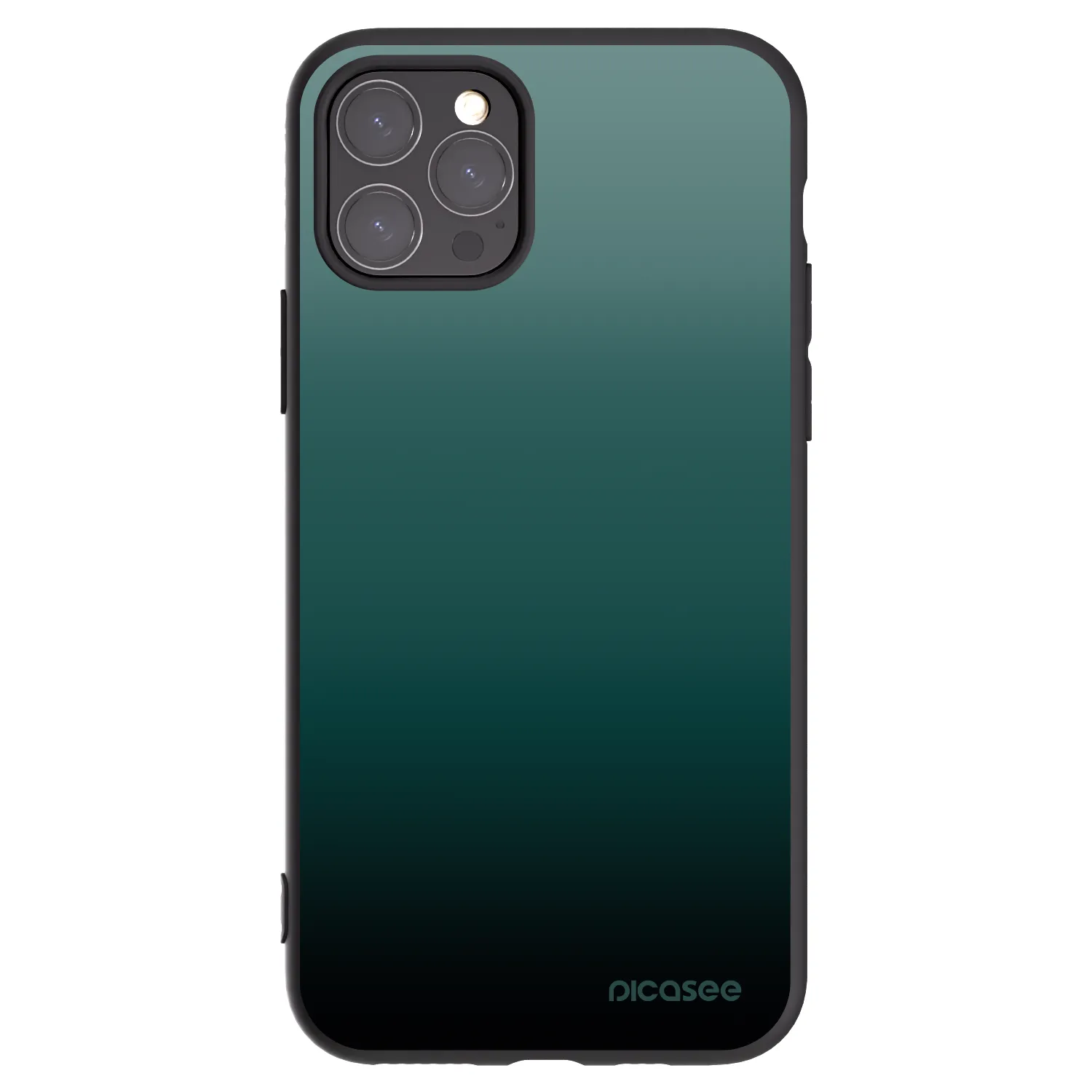 Picasee silikónový čierny obal pre Apple iPhone 11 Pro - Verdant Fade