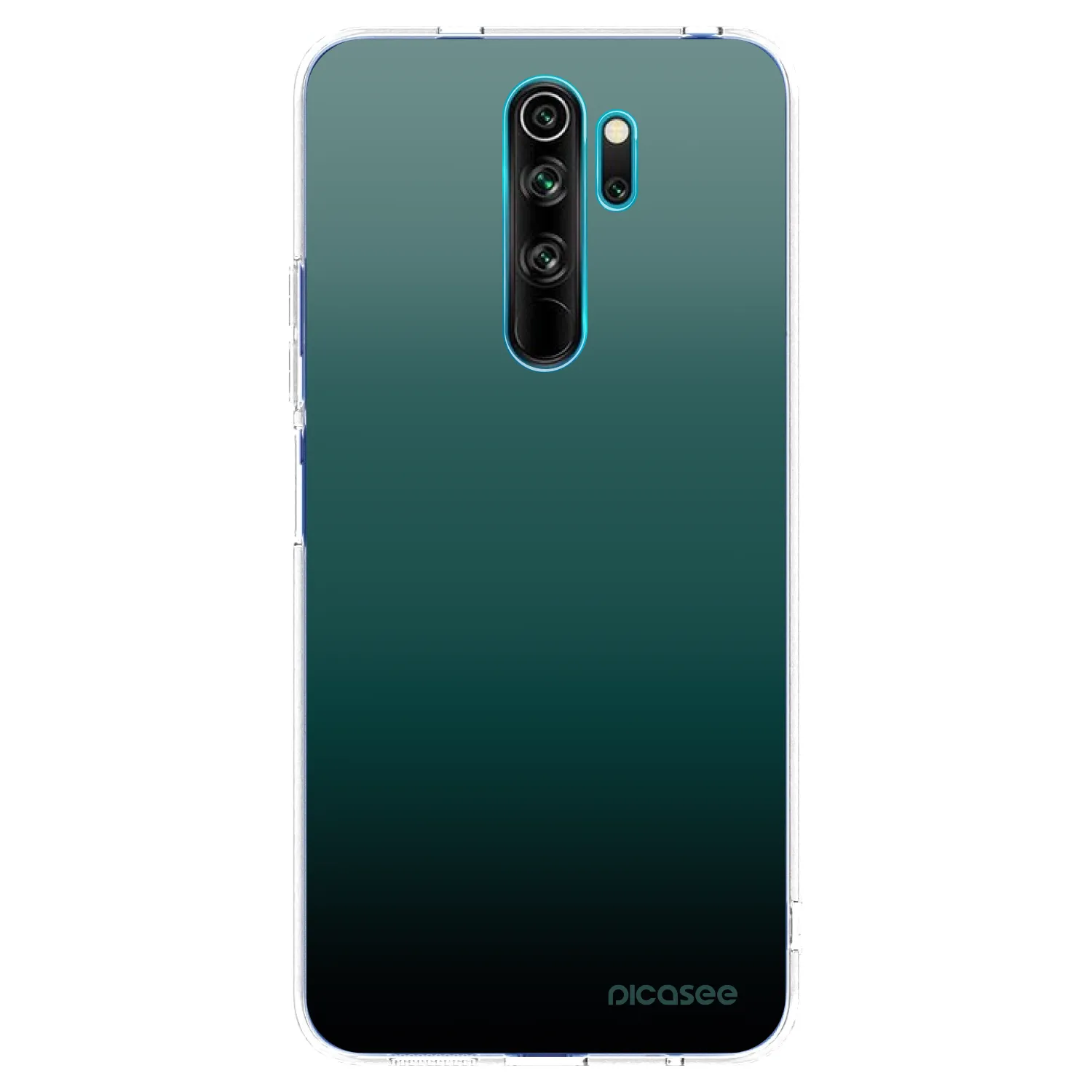 Picasee silikónový prehľadný obal pre Xiaomi Redmi Note 8 Pro - Verdant Fade