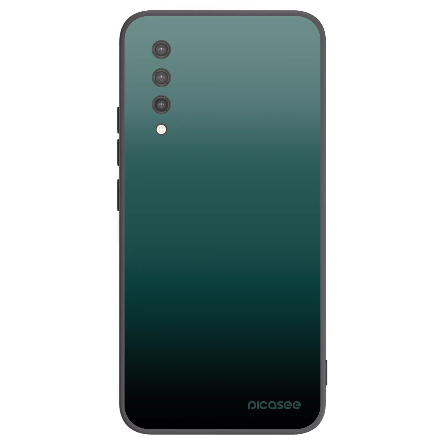Picasee silikónový čierny obal pre Xiaomi Mi 9 Lite - Verdant Fade