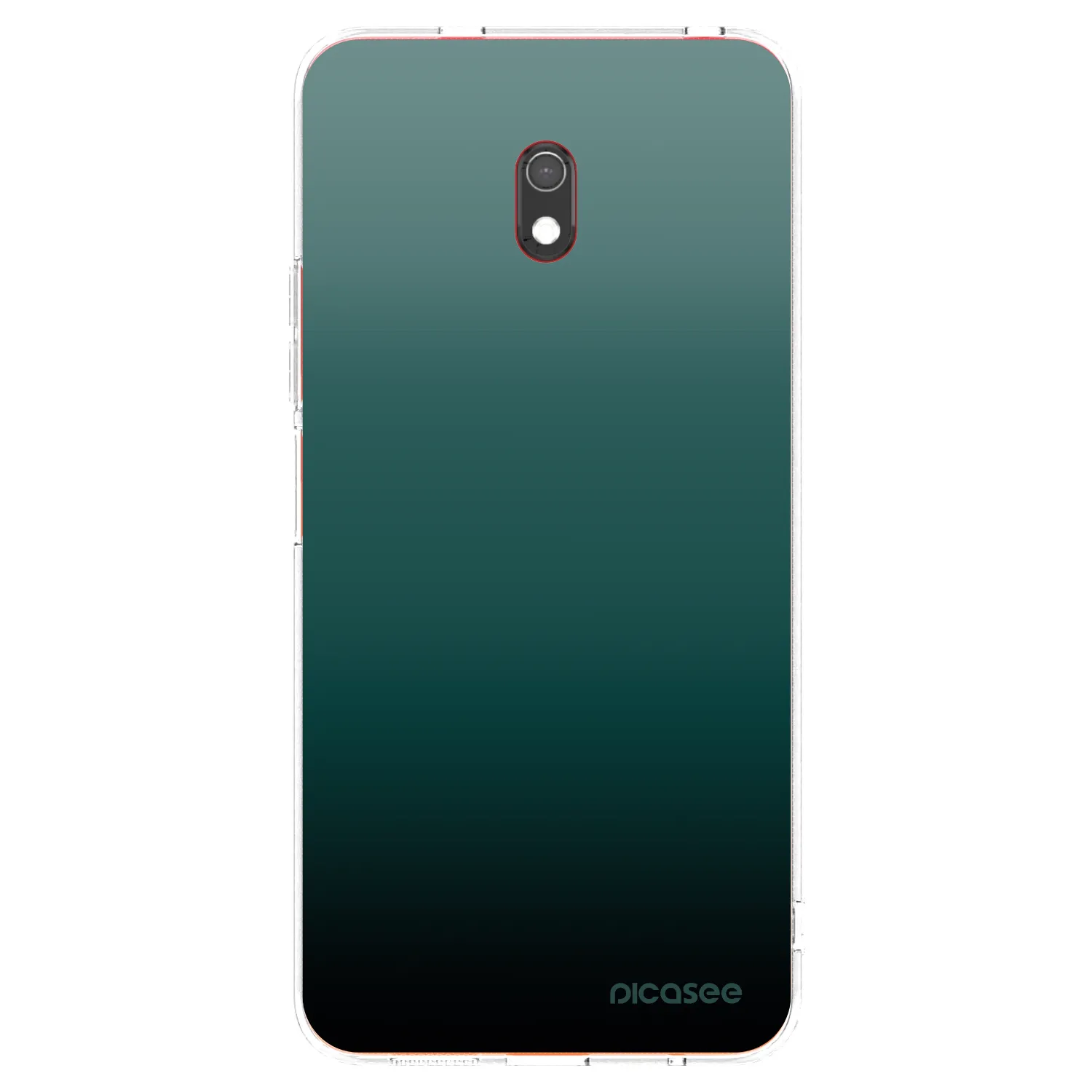 Picasee silikónový prehľadný obal pre Xiaomi Redmi 8A - Verdant Fade