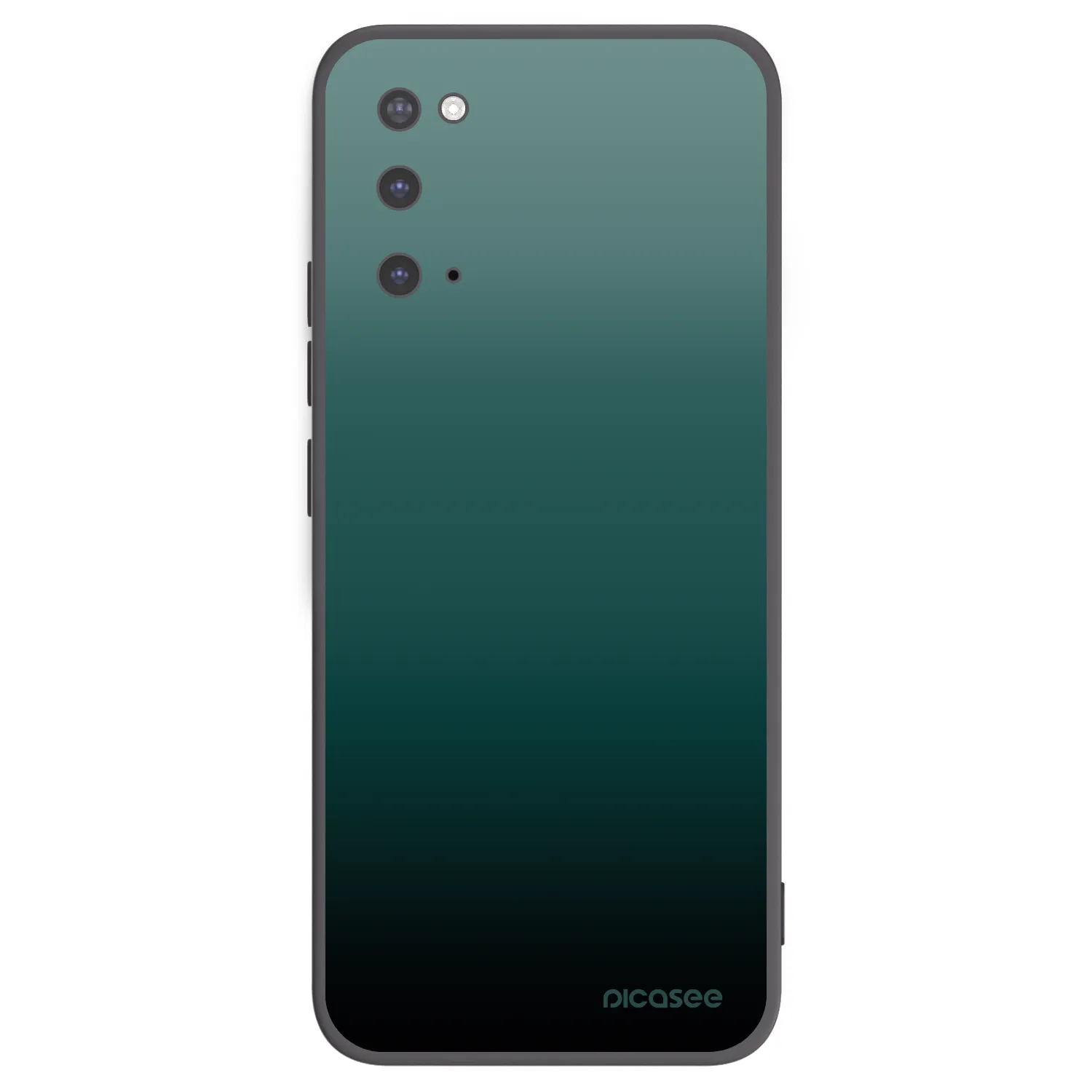 Picasee silikónový čierny obal pre Samsung Galaxy S20 G980F - Verdant Fade