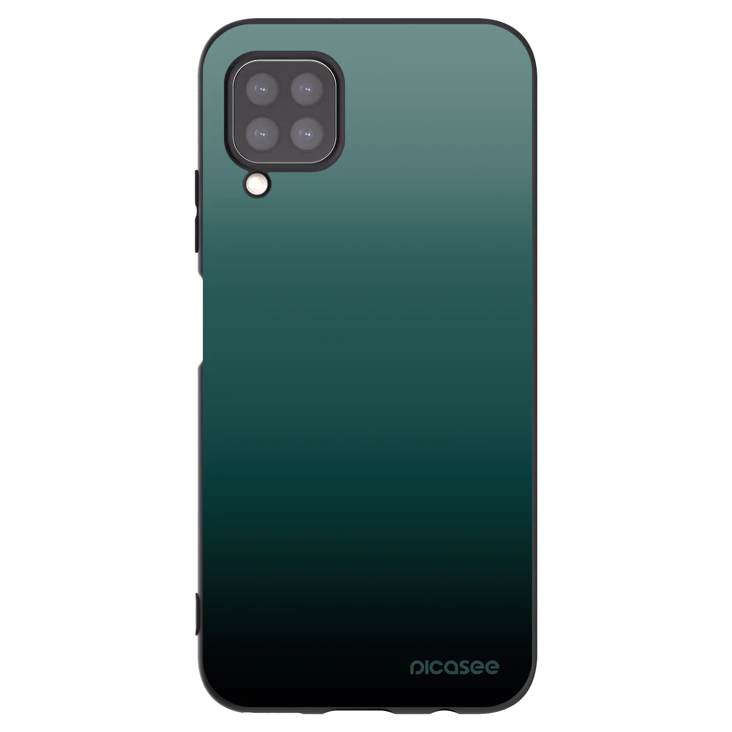 Picasee silikónový čierny obal pre Huawei P40 Lite - Verdant Fade
