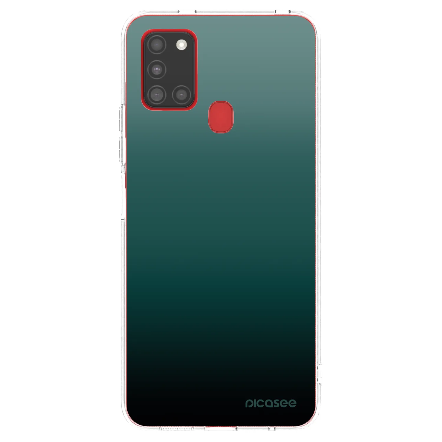 Picasee silikónový prehľadný obal pre Samsung Galaxy A21s - Verdant Fade