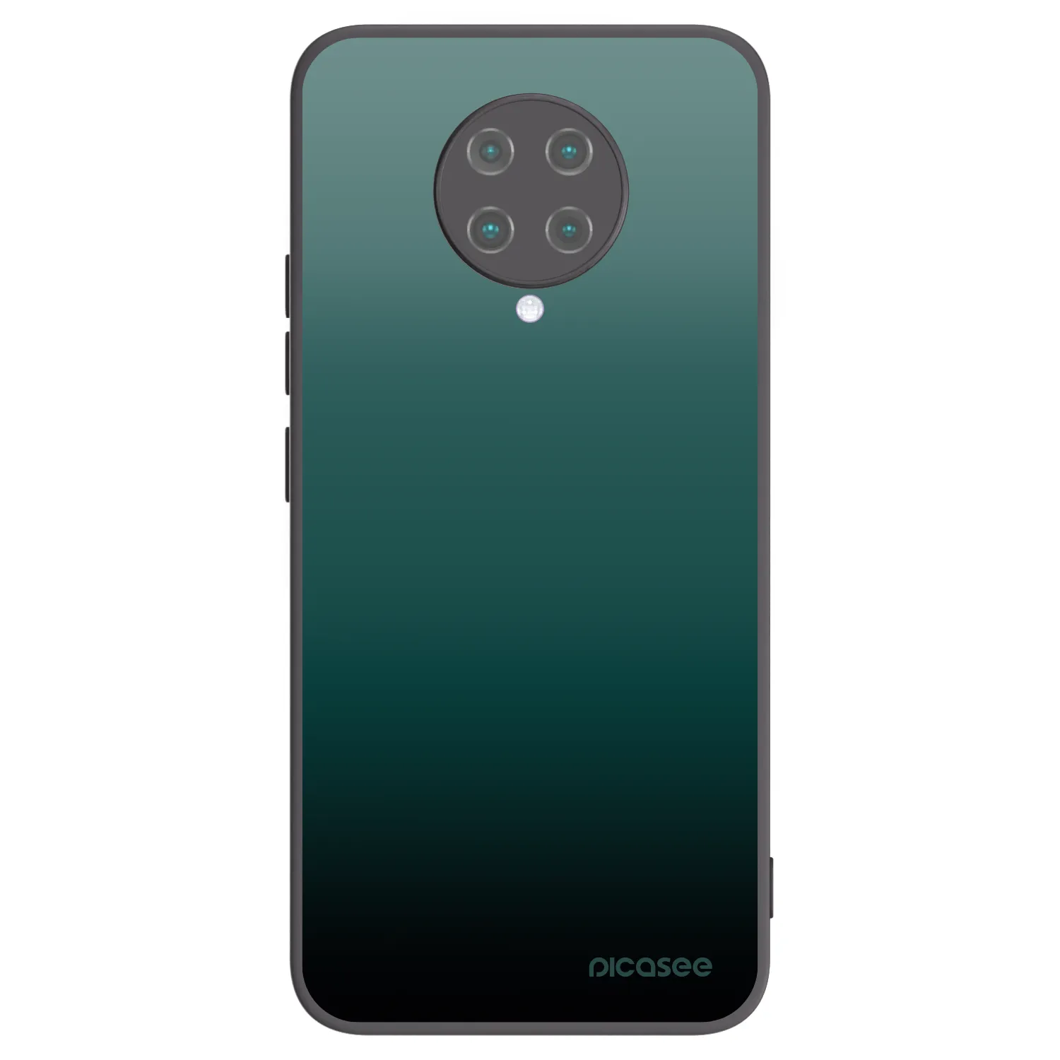 Picasee silikónový čierny obal pre Xiaomi Poco F2 Pro - Verdant Fade