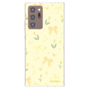 Picasee silikónový prehľadný obal pre Samsung Galaxy Note 20 Ultra - Honey Blossom