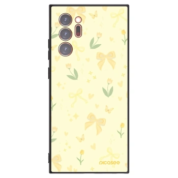 Picasee silikónový čierny obal pre Samsung Galaxy Note 20 Ultra - Honey Blossom