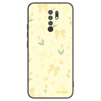 Picasee silikónový čierny obal pre Xiaomi Redmi 9 - Honey Blossom