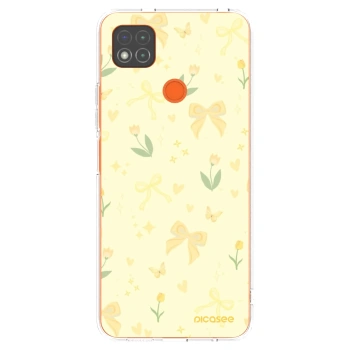 Picasee silikónový prehľadný obal pre Xiaomi Redmi 9C - Honey Blossom