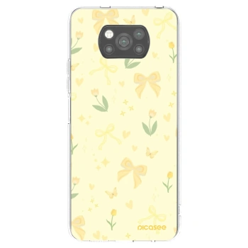 Picasee silikónový čierny obal pre Xiaomi Poco X3 - Honey Blossom