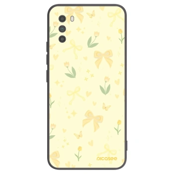 Picasee silikónový čierny obal pre Xiaomi Poco M3 - Honey Blossom