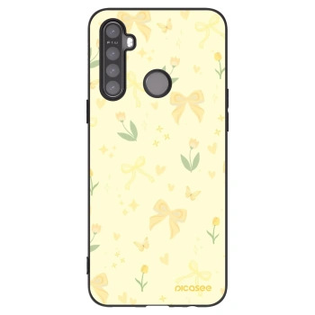 Picasee silikónový čierny obal pre Realme 6i - Honey Blossom