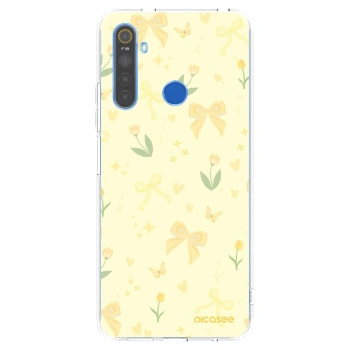 Picasee silikónový prehľadný obal pre Realme 5 - Honey Blossom