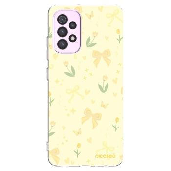 Picasee silikónový prehľadný obal pre Samsung Galaxy A32 5G A326B - Honey Blossom