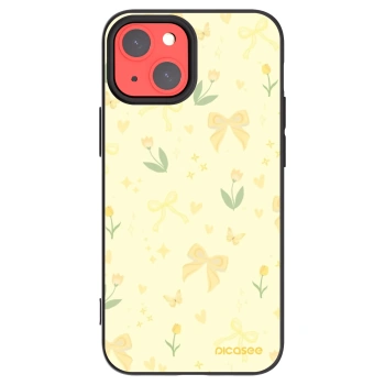 Picasee silikónový čierny obal pre Apple iPhone 13 mini - Honey Blossom