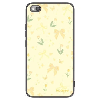 Picasee silikónový čierny obal pre Xiaomi Redmi Note 11S 5G - Honey Blossom