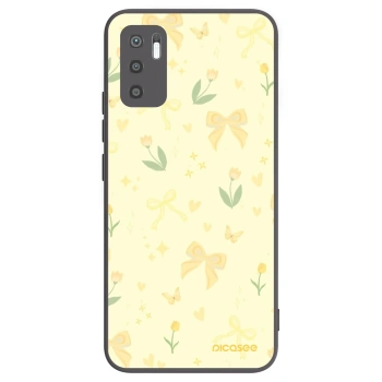 Picasee silikónový čierny obal pre Xiaomi Redmi Note 10 5G - Honey Blossom