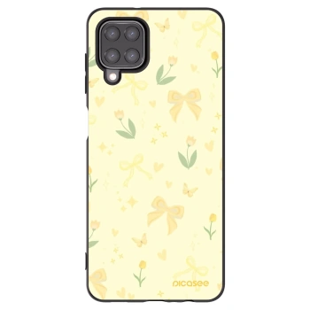 Picasee silikónový čierny obal pre Samsung Galaxy M12 M127F - Honey Blossom