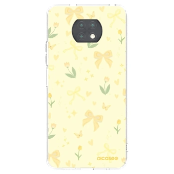 Picasee silikónový prehľadný obal pre Xiaomi Redmi Note 9T - Honey Blossom