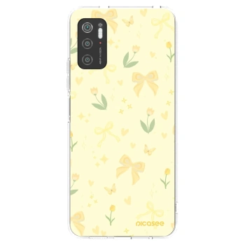 Picasee silikónový prehľadný obal pre Xiaomi Poco M3 Pro 5G - Honey Blossom